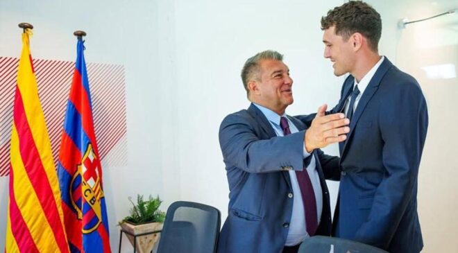 Barcelona’da Christensen sözleşmesini uzattı