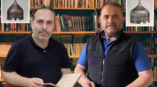 Osman Gazi’nin miğferi ABD’de ortaya çıktı