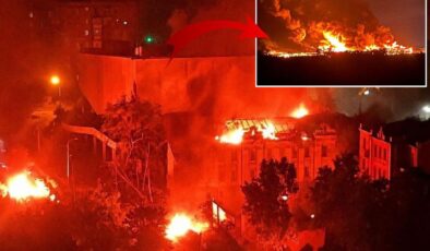 Rusya başkent Kiev’i 41 füze ve 125 İHA ile vurdu