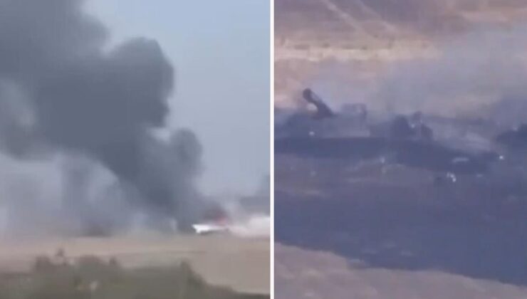 ABD’ye ait F-35 savaş uçağı, askeri üste düştü