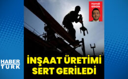İnşaat üretiminde sert gerileme
