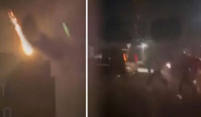 Ukrayna yüzlerce İHA ile Moskova’yı vurdu! Panik ve korku dolu anlar kamerada