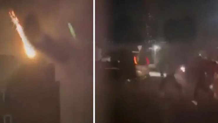 Ukrayna yüzlerce İHA ile Moskova’yı vurdu! Panik ve korku dolu anlar kamerada
