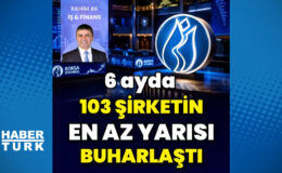 103 şirketin en az yarısı buharlaştı