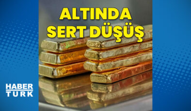 Altın fiyatlarında sert düşüş