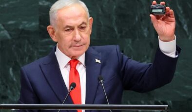 BM’den Netanyahu’nun çağrı cihazlı mesajına tepki: Salonun ciddiyetine saygı gösterin