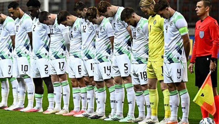 İrlandalı futbolculardan İsrail maçında tarihi protesto
