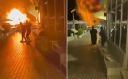 Rusya’nın tatil cennetinde alevler yükseldi! İnsansız deniz araçlarıyla vurdular