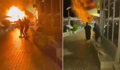 Rusya’nın tatil cennetinde alevler yükseldi! İnsansız deniz araçlarıyla vurdular