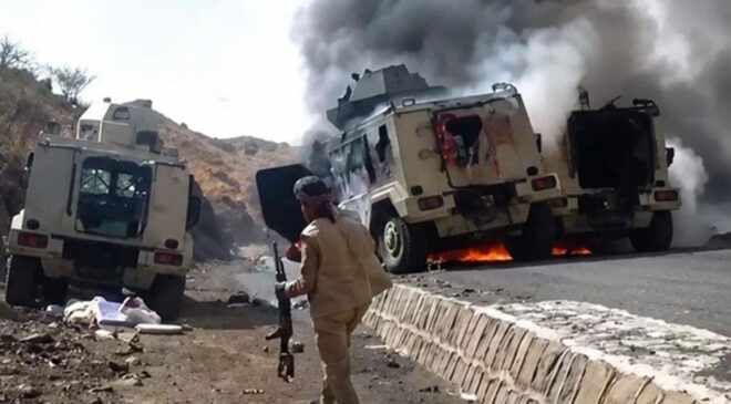 Yemen ordusu, Taiz’de stratejik mevziyi Husilerden geri aldı