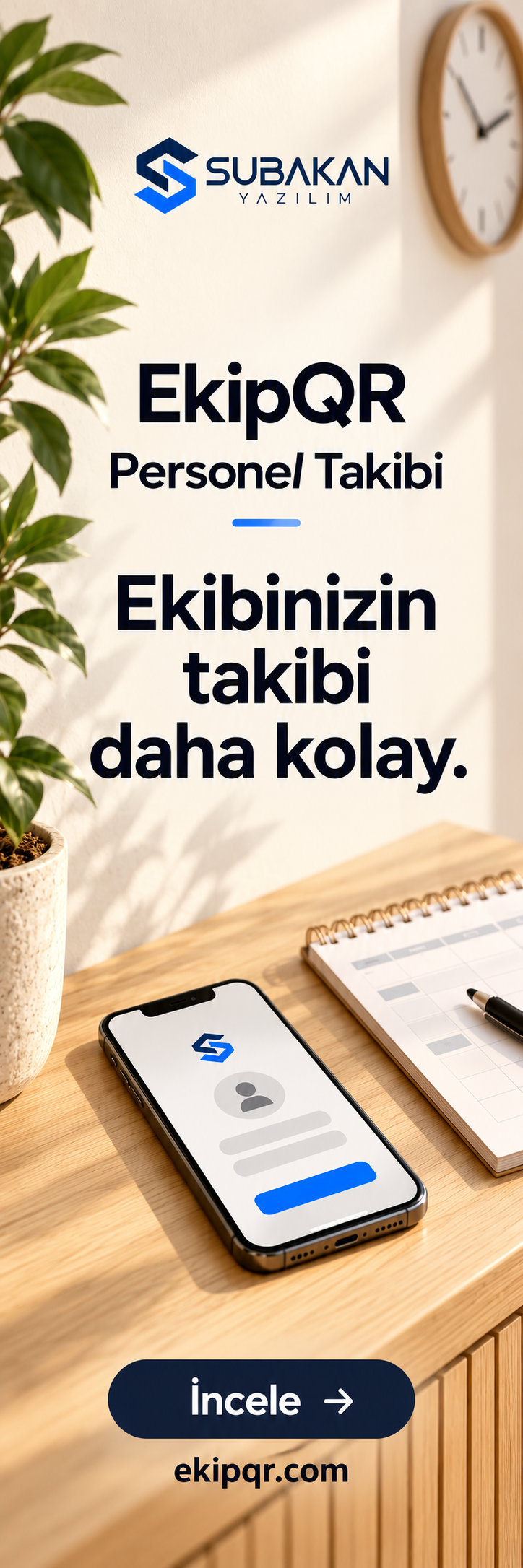 EkipQR — Dijital PDKS yönetimi. 14 gün ücretsiz deneyin — ekipqr.com