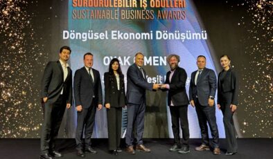 OYAK Çimento’ya “Döngüsel Ekonomi Dönüşümü” Ödülü