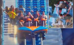 Lunaparkta korkunç son! Oğlu yanındayken 60 metre yüksekten düştü