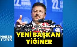 TESK genel kurulunda Mehmet Yiğiner yeni başkan seçildi